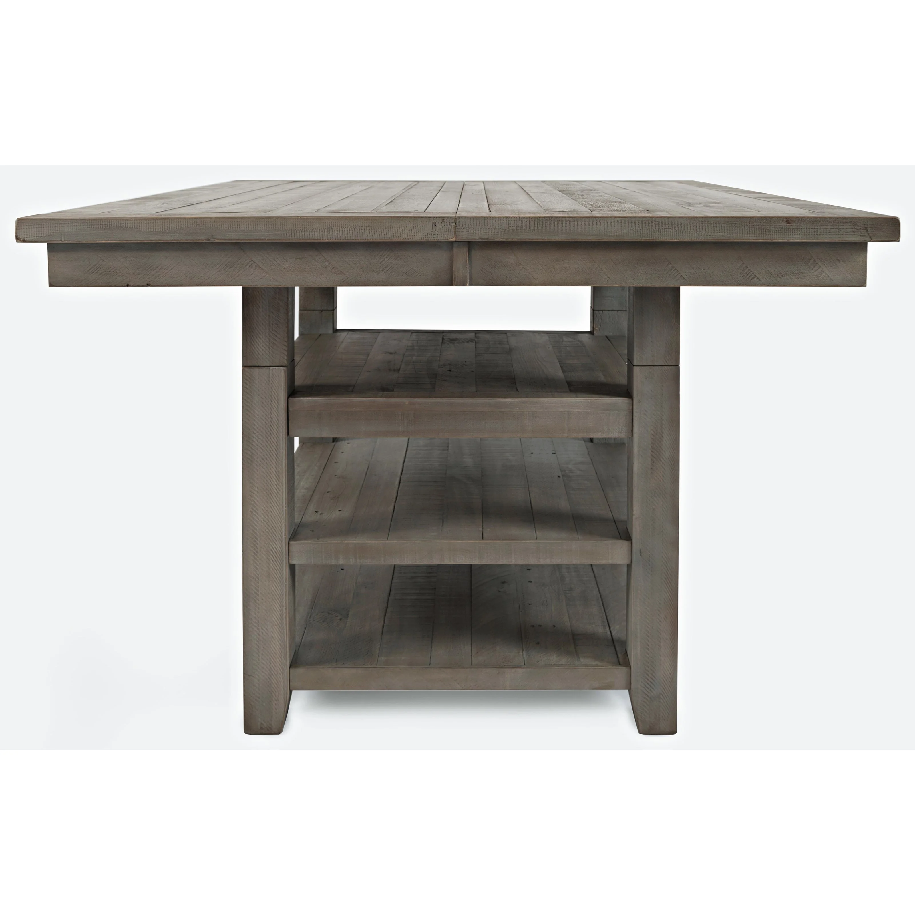 Jofran Outer Banks 1334611 Hi/Low Square Storage Dining Table Dunk